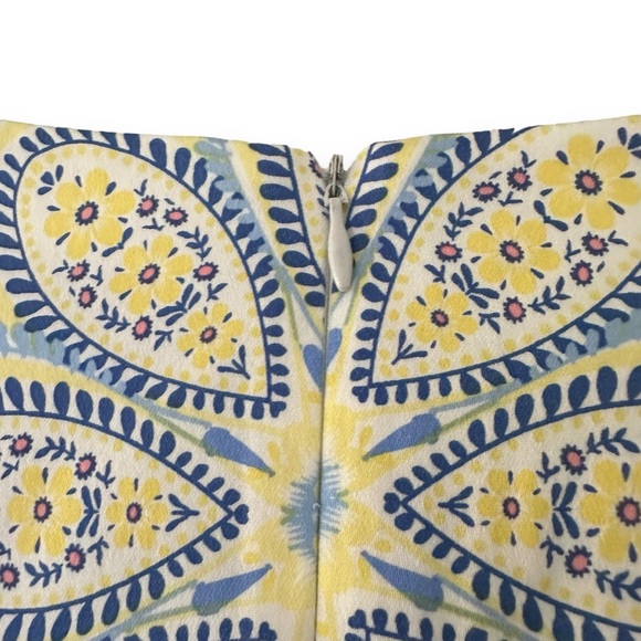 NWT London Times Multicolor Floral Mini Sleeveless Sundress Artsy Stretch Size 8 - Picture 7 of 10